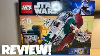 LEGO Star Wars SLAVE 1 (8097) Review! FROM 2010!