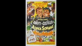 Africa Screams with Abbott and Costello (1949) |  | Full Movie | Old Hollywood Black & White Classic
