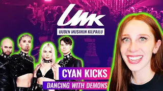 WILL FINLAND SEND CYAN KICKS TO EUROVISION // REACTING TO DANCING WITH DEMONS (UMK 2024)