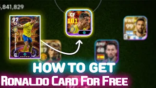 How To Get Ronaldo Card For Free In eFootball 2024 Mobile