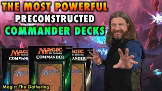 The Most Powerful Preconstructed Commander Decks Ever Made for Magic: The Gathering - MTG