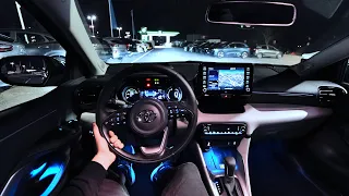 Toyota Yaris Hybrid 2023 |Test Drive POV at Night