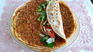 HOW TO MAKE LAHMACUN IN PAN ORIGINAL RECIPE