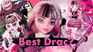 Monster High G3 Skulltimate Secrets FEARIDESCENT Draculaura Unboxing & REVIEW!! 🦇💖