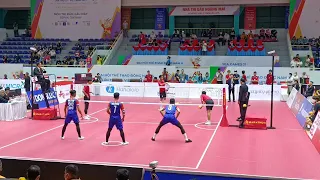 SepakTakraw | Malaysia VS Vietnam - 1st Regu | 31st Sea Games 2022 | Men's Team Regu Event
