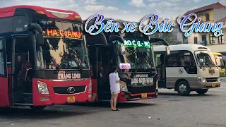 Bến Xe Bắc Giang - Đứng Đường Ngắm Xe | Xe Khách Và Cuộc Sống