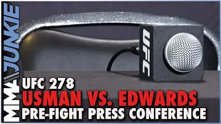 UFC 278: Usman vs. Edwards 2 pre-fight press conference