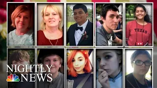 Investigators Search For Clues In Sante Fe High School Shooting | NBC Nightly News