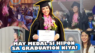 MAY MEDAL SI HERLENE HIPON SA GRADUATION DAY NYA 🎓🎓🎓