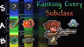 Ranking Every Terraria Subclass