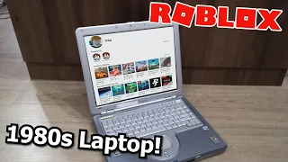 Playing Roblox on an old Laptop!