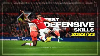 Crazy Football Defensive Skills & Tackles 2022/23 #2 | HD