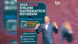 2023 KCSE Mathematics Revision