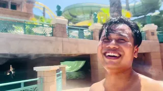 World's Largest Water Park Aquaventure, Atlantis Dubai /Dayoff vlog ,Dubailife/Nepaliboy🇦🇪🇳🇵