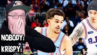 Reacting To Trae Young Destroying The Philadelphia 76ers! My NBA Player Curse Story!