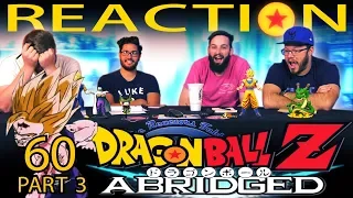 TFS Dragon Ball Z Abridged REACTION!! Episode 60 - Part 3