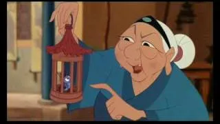 Mulan - cricket scene