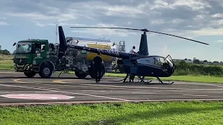 INTENSO MOVIMENTO DE AERONAVES EM APOIO A ENCHENTE NO RS NO AEROPORTO DE CAXIAS.