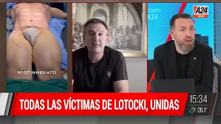 🔴 Otra Víctima de Aníbal Lotocki: "Cuando salí era un monstruo, estuve 45 días en cama, drogado"