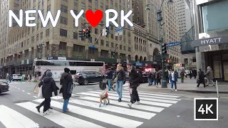 [Daily] New York City, Midtown Manhattan City Walk Tour, Lexington Avenue, 4K Travel