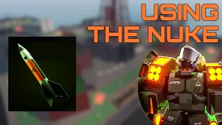 Using the NUCLEAR MISSILE POWER-UP | Tower Defense X | Roblox