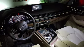 Audi Q7 /SQ7 2018  ambient lighting interior (night)