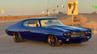 TEST DRIVE TWIN TURBO 1970 CHEVELLE. Victorylapclassics.net or call 9168567931