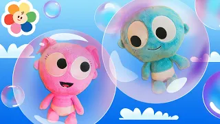 Pretend Play with Giant Soap Bubbles & Balloons | GooGoo & Gaga Toys at The Playground | BabyFirst