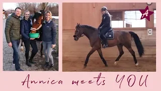 Annica meets TABEA I Ich besuche eine Zuschauerin I Reiten & Futterberatung by AGROBS