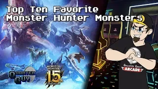 Top Ten Favorite Monster Hunter Monsters