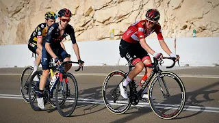 Tadej Pogačar and Adam Yates Epic Duel on Jebel Hafeet | UAE Tour Stage 3 2021