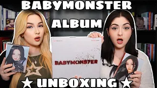 BABYMONSTER 1ST MINI ALBUM UNBOXING (YG TAG VER. RUKA / PHARITA AND PHOTOBOOK VER) | Lex and Kris