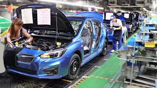 SUBARU FACTORY🚘2024 Producing WRX, Forester, Outback, Impreza – Where it's made?🔥Manufacturing