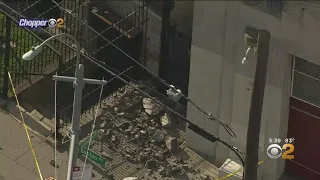 Partial Wall Collapse In The Bronx