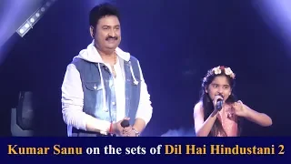 Kumar Sanu on the sets of Dil Hai Hindustani 2