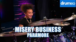 Misery Business - Paramore - Drumeo Performance - Drum Cover - Nandi Bushell