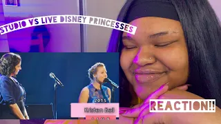 Disney Princess Studio Vs Live Reaction