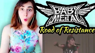 KPOP FAN REACTION TO BABYMETAL!  (Road of Resistance Live in Japan)