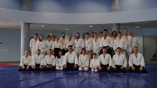 Семинар по айкидо айкикай в Санкт-Петербурге. Aikido seminar video. Full HD