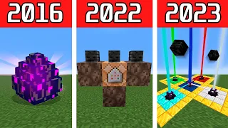 Evolution of Spawn Wither Storm 2016 - 2023 ! Wither Storm All phases in Minecraft