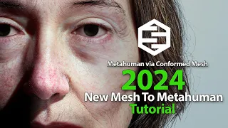 Tutorial New Conformed Mesh Method! Metahuman Creation 2024