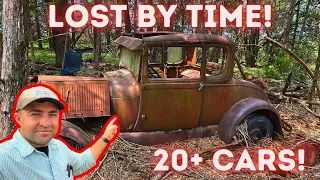 Saving DOZENS of ABANDONED Antique Cars & Trucks from the CRUSHER! (Forgotten for Decades)