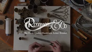 Rosemary & Co Artists' Brushes - Introduction