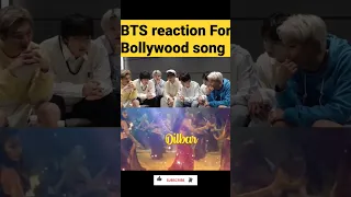 BTS reaction For Bollywood song dilbar -dilbar OMG 😱|| #shorts #youtube #btsshorts #btsreaction #bts