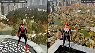 Spider Man Web Of Shadows Vs Marvel Spider Man | Comparison