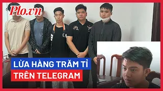 Bắt nhóm lừa đảo hàng trăm tỉ đồng trên Telegram - PLO