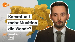 Waffen-Nachschub für Kiew: Was die Ukraine wirklich braucht | Militäranalyst bei ZDFheute live