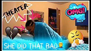 CHEATING ON MY BOYFRIEND💔 *PRANK* He Threw Me Across The Bed😭😢