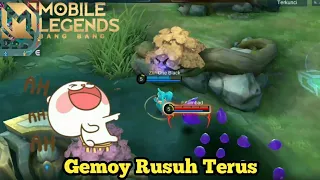 Nana rusuhin buf malah bapak glo yang ngamuk || mobile legend