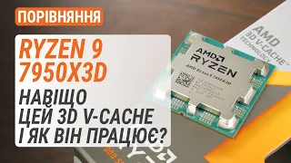 Довгоочікуваний тест Ryzen 9 7950X3D! Порівняння з Ryzen 9 7950X і Core i9-13900K | GeForce RTX 4090